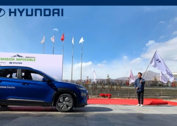 Elektrikli Kona Everest’e çıkıyor