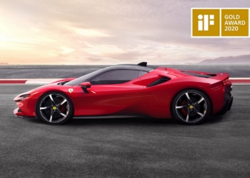 İlk hibrit Ferrari’ye Altın Ödül