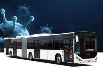 Virüs riskini azaltan yerli otobüs