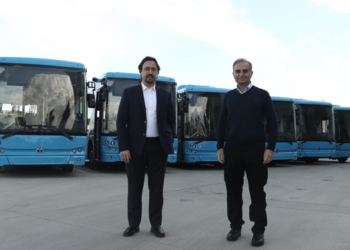 İlk elektrikli otobüs ihracatı