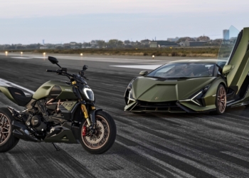 Lamborghini imzalı Ducati