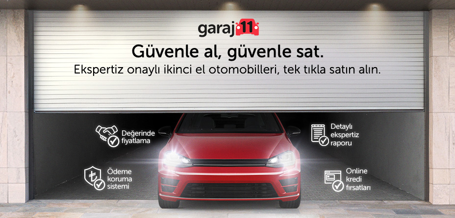 n11, garaj11 ile 2. el oto pazarında