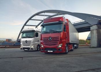 En lüks Mercedes kamyon Aksaray’dan