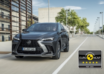 Lexus NX’e güvenlikten 5 yıldız