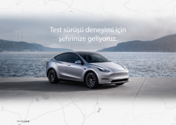 Tesla ilk kez Türkiye turuna çıktı