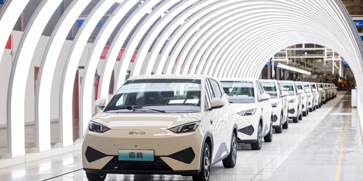 BYD yurt dışı hedefini büyüttü