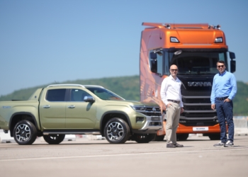 VW ve Scania modelleri test sürüşünde buluştu