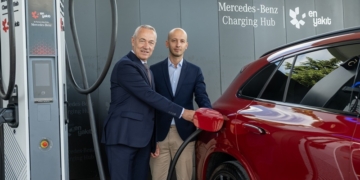 Mercedes’ten premium konseptli hızlı şarj istasyonu