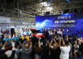 Hyundai Türkiye’nin ilk elektriklisi IONIQ 3 banttan indi